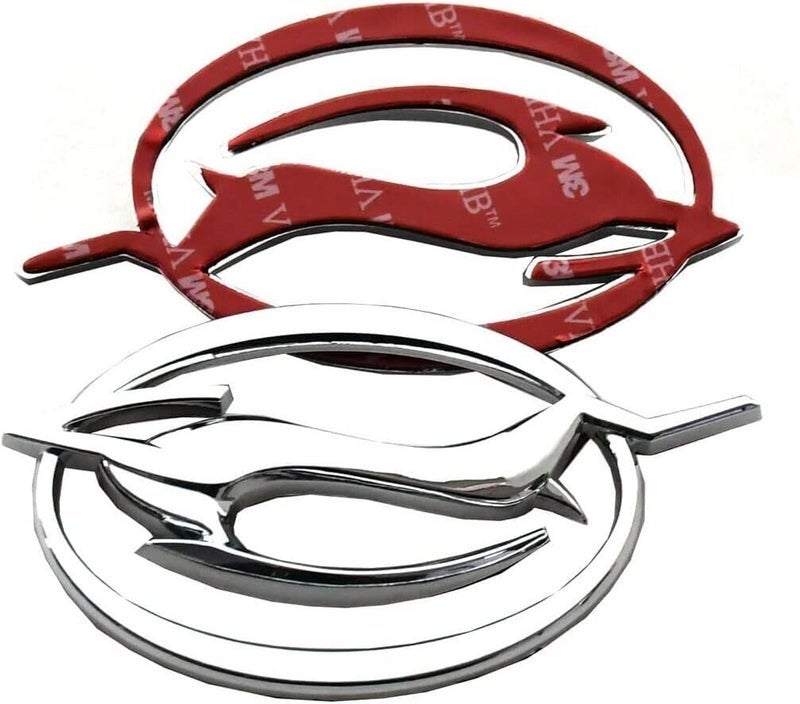 Valman Pair New Impala Left Right Side Pillar Emblem 3D Badge Nameplate Replacement for Impala 10253595 (Chrome) - Image 2